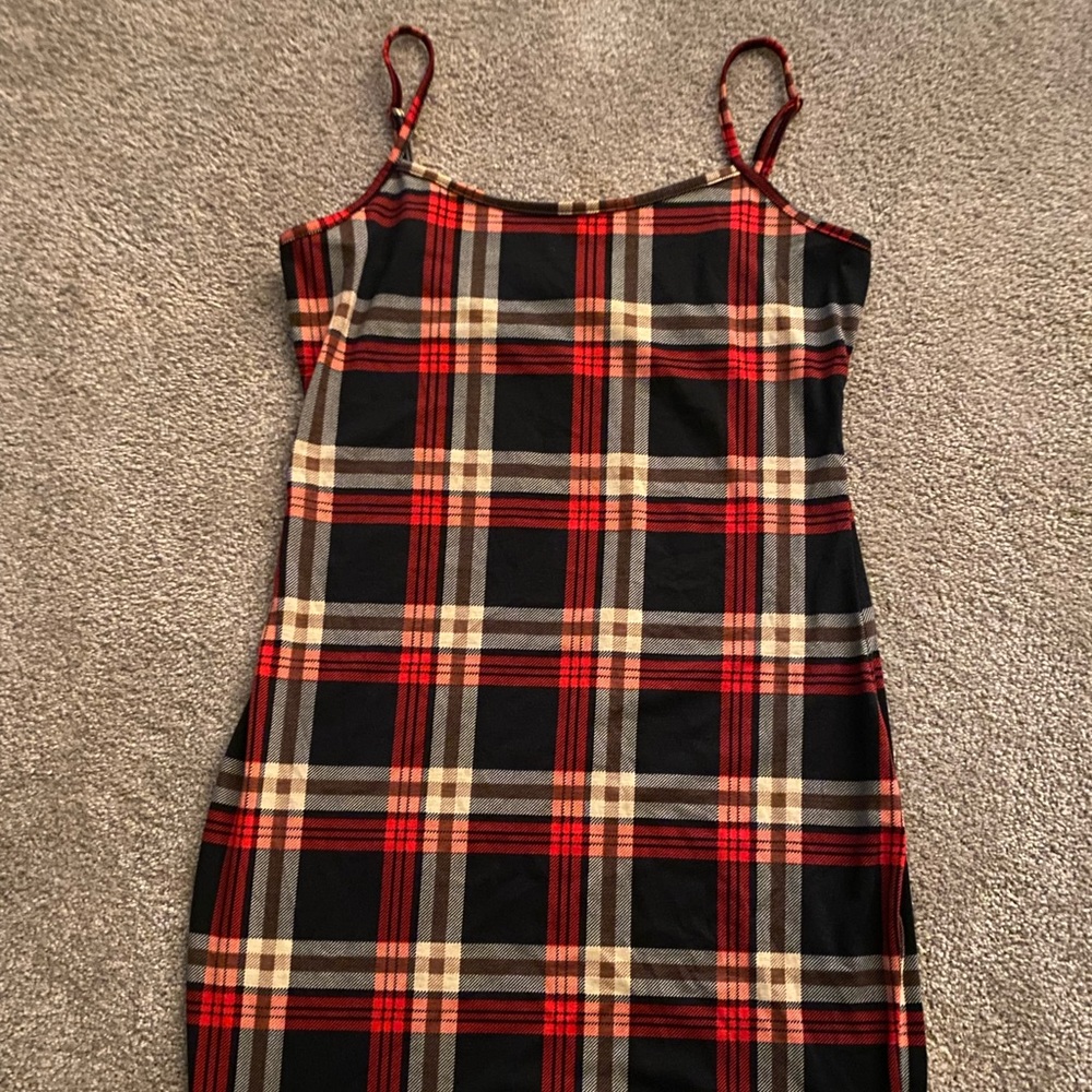Shein Plaid Dress